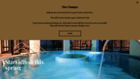 What Champneys.com website looked like in 2021 (3 years ago)