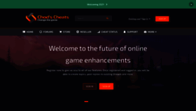 What Chods-cheats.com website looked like in 2021 (3 years ago)