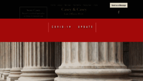 What Caseyandcaseylawoffices.com website looked like in 2021 (5 years ago)