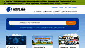 What Co.otter-tail.mn.us website looked like in 2021 (3 years ago)