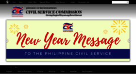 What Csc.gov.ph website looked like in 2021 (3 years ago)
