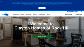 What Claytonofrockhill.com website looked like in 2021 (3 years ago)