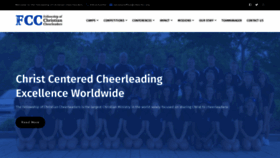 What Cheerfcc.org website looked like in 2021 (3 years ago)