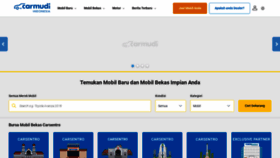 What Carmudi.co.id website looked like in 2021 (3 years ago)