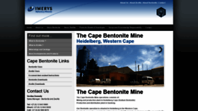 What Capebentonite.co.za website looked like in 2021 (3 years ago)