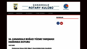 What Canakkalerotaryclub.com website looked like in 2021 (3 years ago)