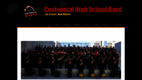 What Centennialband.net website looked like in 2021 (3 years ago)