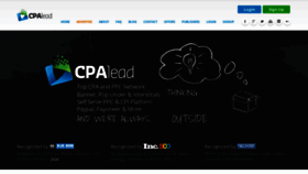 What Cpalead.com website looked like in 2021 (3 years ago)