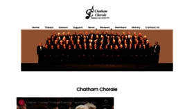 What Chathamchorale.org website looked like in 2021 (3 years ago)