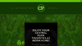 What Centralparknj.com website looked like in 2021 (3 years ago)