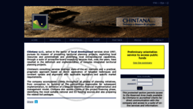 What Chintana.it website looked like in 2021 (3 years ago)