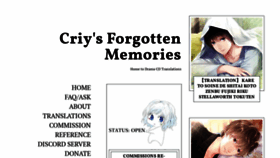 What Criytl.com website looked like in 2021 (3 years ago)