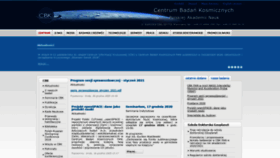 What Cbk.waw.pl website looked like in 2021 (3 years ago)