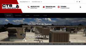 What Chillerteknikservis.com website looked like in 2021 (3 years ago)