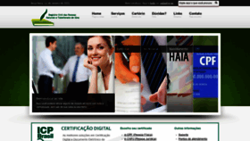 What Cartoriodojefin.com.br website looked like in 2021 (3 years ago)