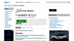 What Combofix.updatestar.com website looked like in 2021 (3 years ago)