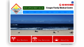 What Coogeefamilymedical.com.au website looked like in 2021 (3 years ago)