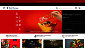 What Coldstorage.com.sg website looked like in 2021 (4 years ago)