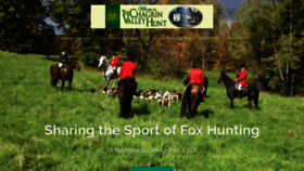 What Chagrinvalleyhunt.com website looked like in 2021 (3 years ago)