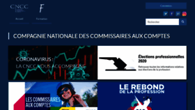 What Cncc.fr website looked like in 2021 (3 years ago)