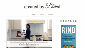 What Createdby-diane.com website looked like in 2021 (3 years ago)