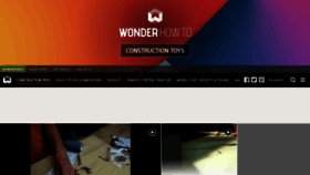 What Construction-toys.wonderhowto.com website looked like in 2021 (3 years ago)