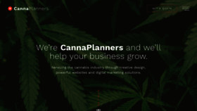 What Cannaplanners.com website looked like in 2021 (3 years ago)
