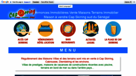 What Casamance.immo website looked like in 2021 (3 years ago)