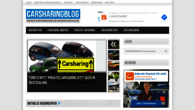 What Carsharing-blog.de website looked like in 2021 (3 years ago)