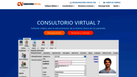 What Consultorio-virtual.com website looked like in 2021 (3 years ago)