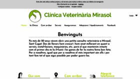 What Clinicaveterinariamirasol.com website looked like in 2021 (3 years ago)