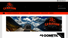 What Caravankungen.se website looked like in 2021 (3 years ago)