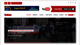 What Canakkalekalem.com website looked like in 2021 (3 years ago)