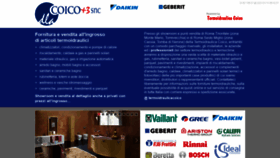 What Coico3srl.com website looked like in 2021 (3 years ago)