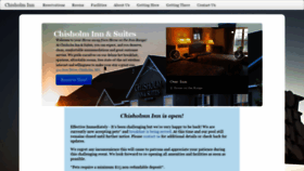 What Chisholminn.com website looked like in 2021 (3 years ago)