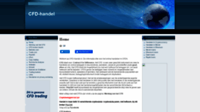 What Cfd-handel.nl website looked like in 2021 (3 years ago)