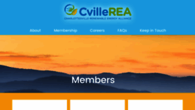 What Cvillerea.org website looked like in 2021 (3 years ago)