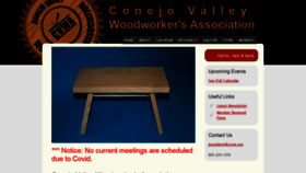 What Cvwa.org website looked like in 2021 (3 years ago)