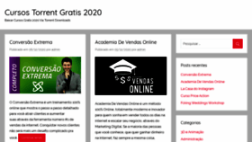 What Cursosgratis20.com website looked like in 2021 (3 years ago)