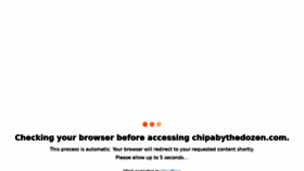 What Chipabythedozen.com website looked like in 2021 (3 years ago)