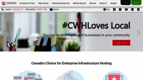 What Canadianwebhosting.com website looked like in 2021 (3 years ago)