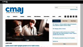 What Cmaj.ca website looked like in 2021 (3 years ago)
