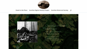 What Choptankriverheritage.org website looked like in 2021 (3 years ago)