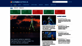 What Cnbcafrica.com website looked like in 2021 (3 years ago)