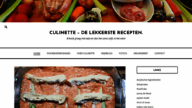 What Culinette.nl website looked like in 2021 (3 years ago)