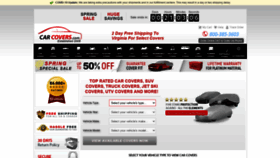 What Carcovers.com website looked like in 2021 (3 years ago)