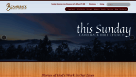 What Camelbackbible.com website looked like in 2021 (3 years ago)