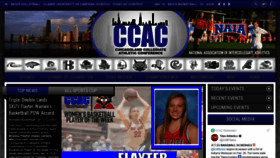 What Ccacsports.com website looked like in 2021 (3 years ago)