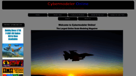 What Cybermodeler.com website looked like in 2021 (3 years ago)