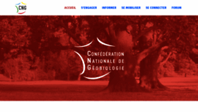 What Confederation-geobiologie.fr website looked like in 2021 (3 years ago)